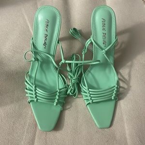 Public Desire Strappy Heel size 8